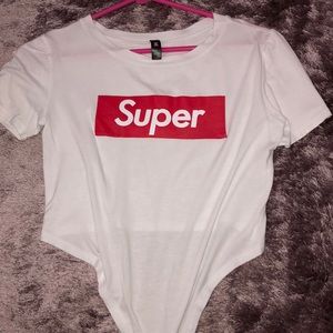 Tie Front “Super” Crop Top